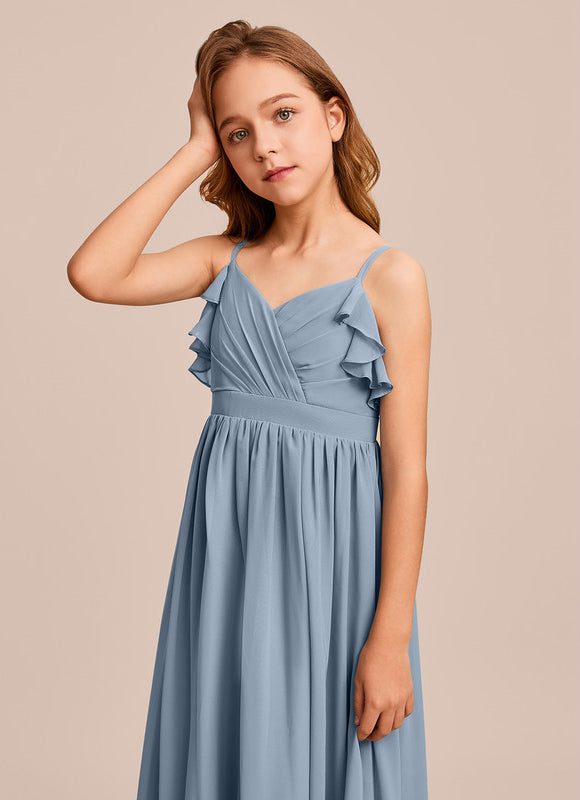Robe Trapèze Vert Doux Éclat - gallery 2