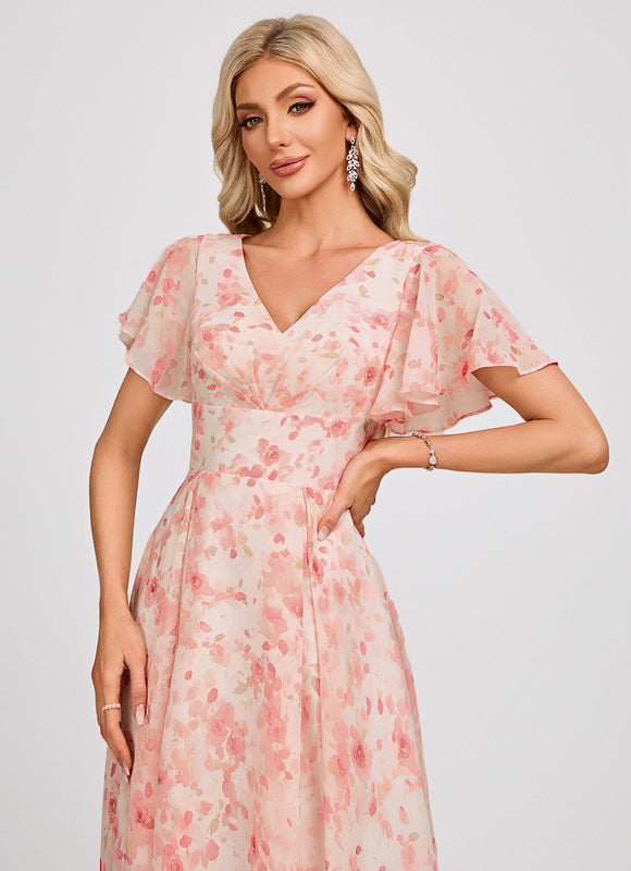 Robe Trapèze Fluide Asymétrique - gallery 4