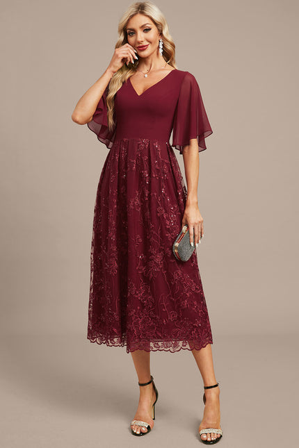 Robe Trapèze Émeraude Chic - gallery 3