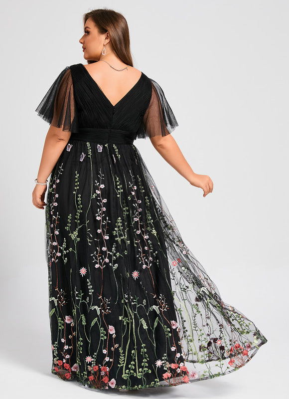 Robe Trapèze Féerie Florale - gallery 8