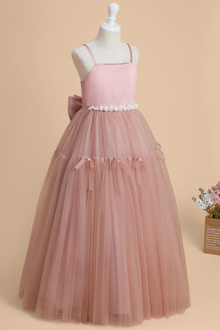 Robe Trapèze Rosée Élégante - gallery 3