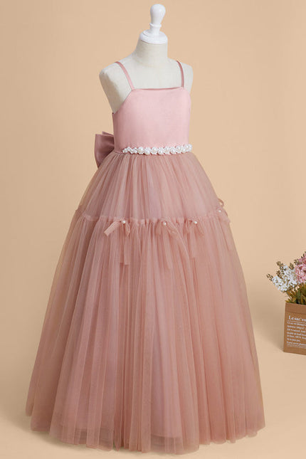 Robe Trapèze Rosée Élégante - gallery 3