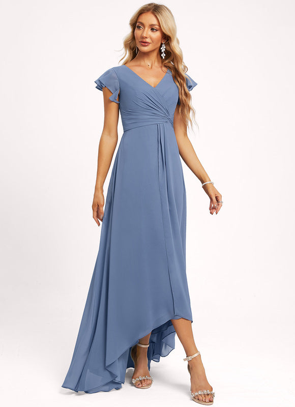 Robe Trapèze Fluide Asymétrique - gallery 3