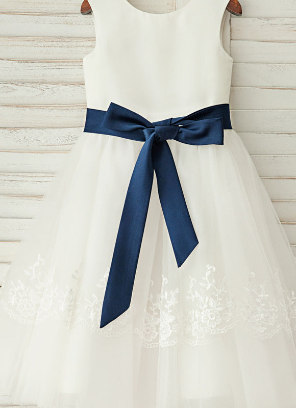 Robe Trapèze Cérémonie Enfant - gallery 3