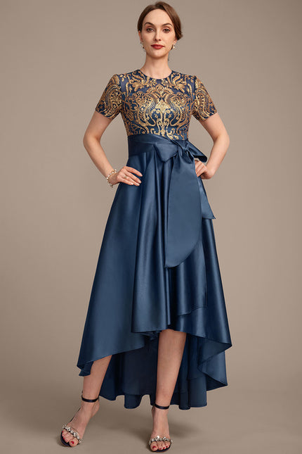 Robe Trapèze Indigo Étoilé - gallery 4