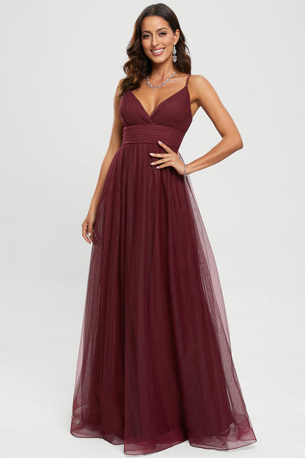 Robe Trapèze Tulle Azur Éthéré - gallery 8