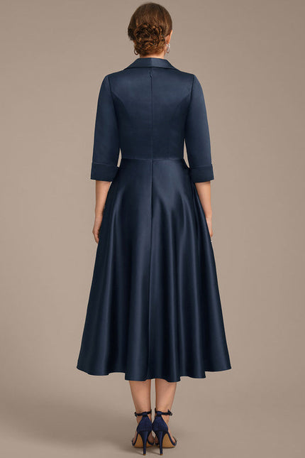 Robe Trapèze Nuit Saphir - gallery 6