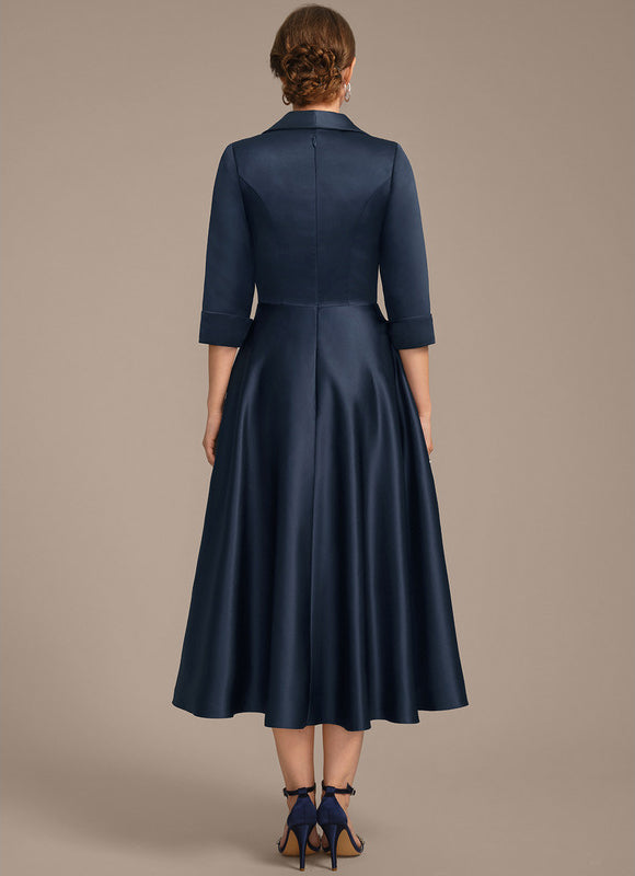 Robe Trapèze Nuit Saphir - gallery 6