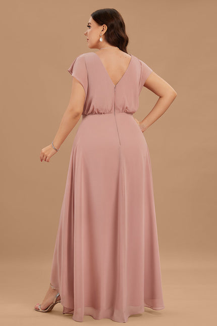 Robe Trapèze Aérienne Vert Pâle - gallery 5