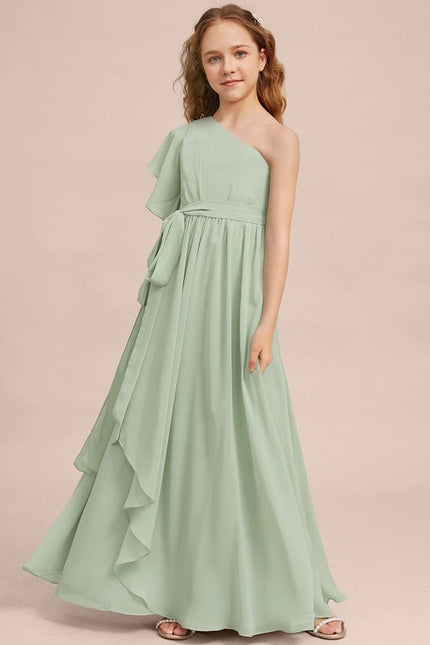 Robe Trapèze Verte Évanescente - gallery 2