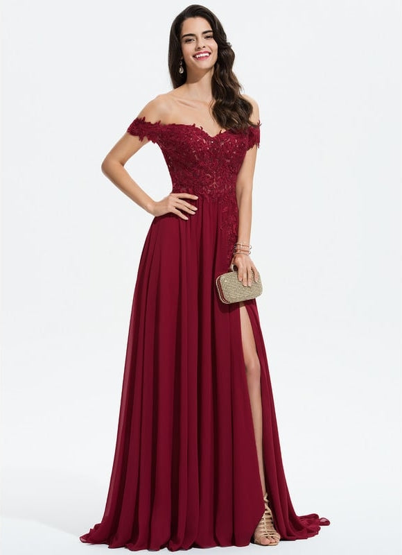 Robe Trapèze Rouge Flamme Luxe - gallery 2
