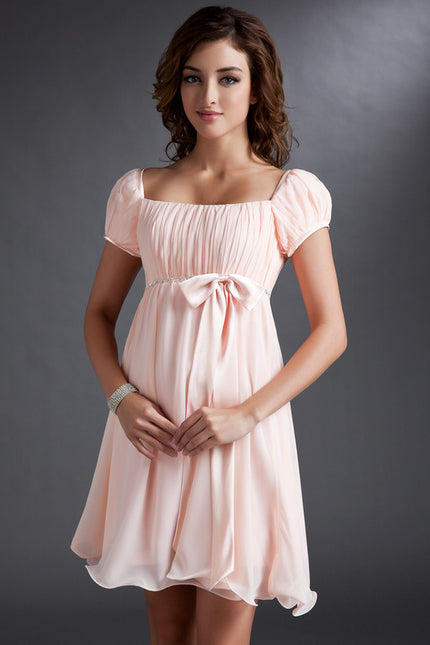 Robe Trapèze Douceur Pêche - gallery 6