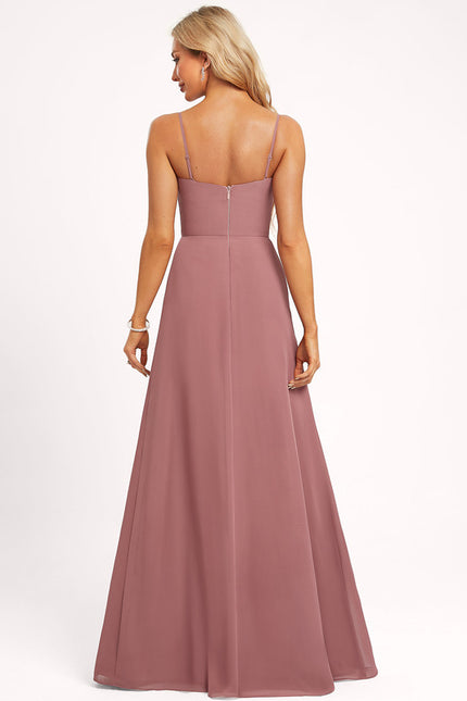 Robe Trapèze Élégance Rosée - gallery 2
