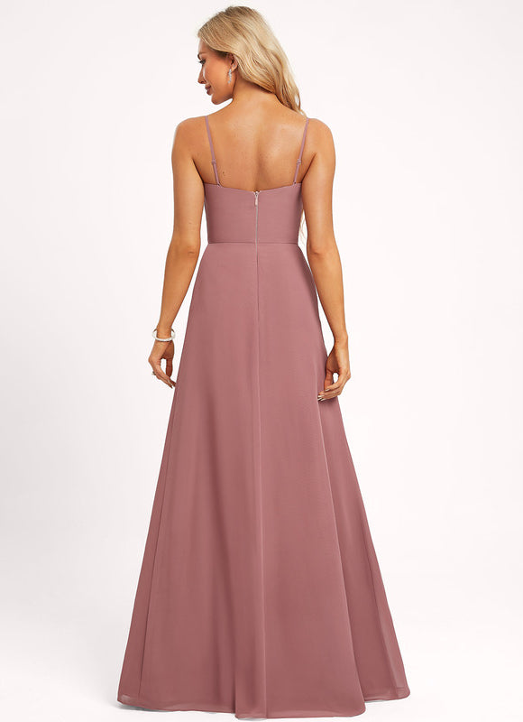 Robe Trapèze Élégance Rosée - gallery 2
