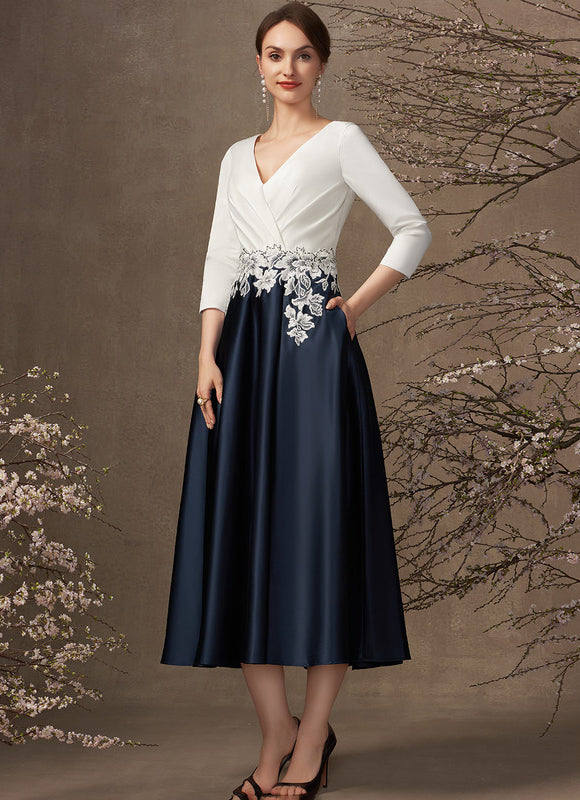 Robe Trapèze Matelassée Élégante