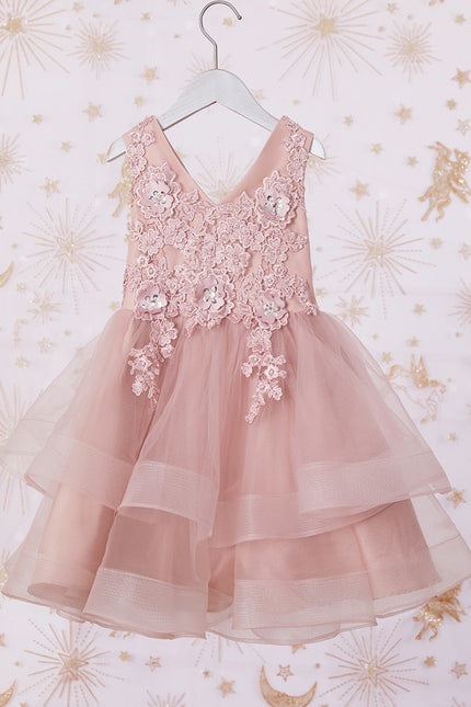 Robe Trapèze Chant De Pétales - gallery 6