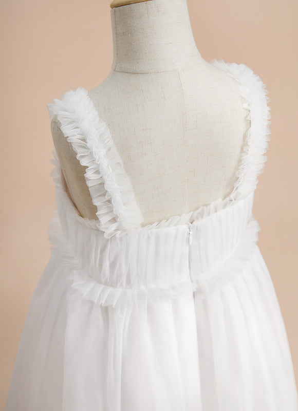 Robe Trapèze Tulle Éthérée - gallery 5