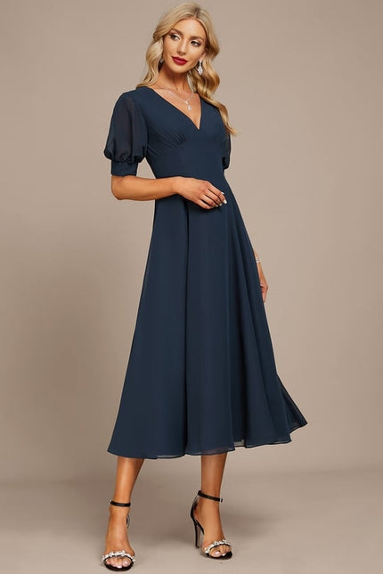 Robe Trapèze Élégance Fluidique - gallery 1