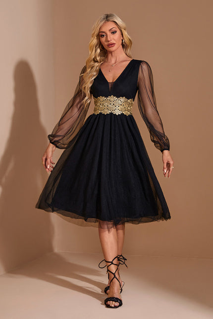 Robe Trapeze Col V