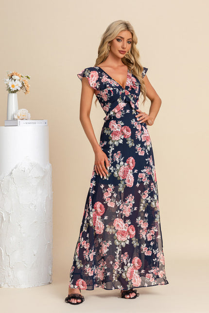Robe Trapèze Fleurir Brise - gallery 9