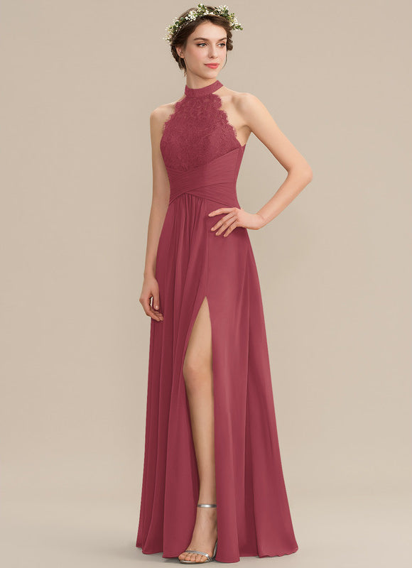 Robe Trapèze Gris Aérien Élégant - gallery 2