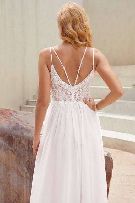 Robe Trapèze Éblouissante Aérienne - gallery 4