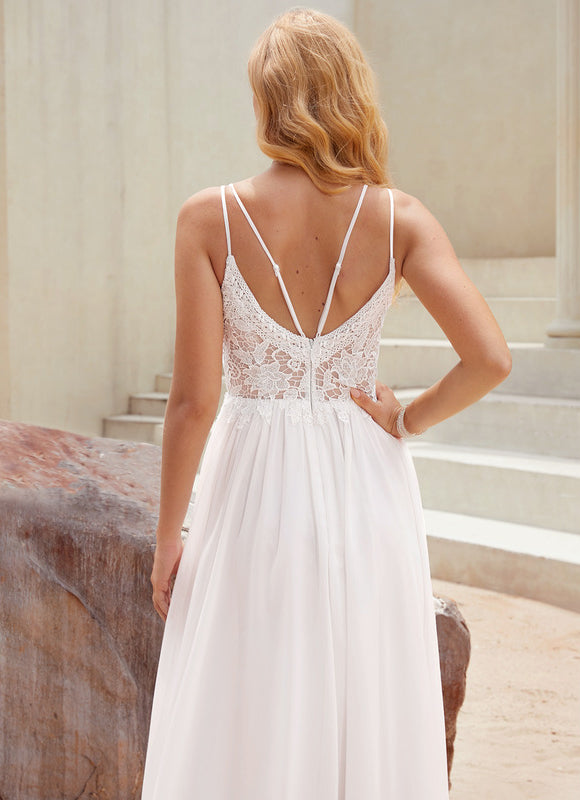 Robe Trapèze Éblouissante Aérienne - gallery 4