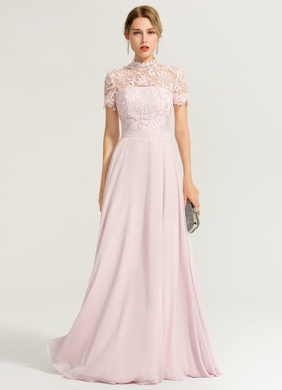 Robe Trapèze Rose Pastel