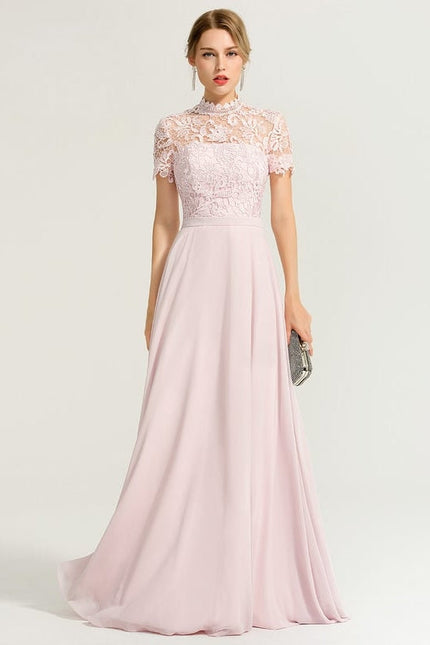 Robe Trapèze Rose Pastel