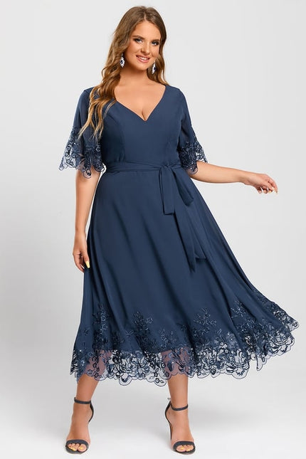 Robe Trapèze Danse Étoilée - gallery 7