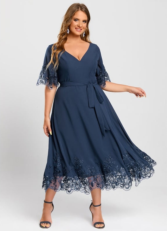 Robe Trapèze Danse Étoilée - gallery 7