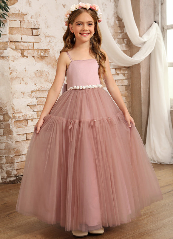 Robe Trapèze Rosée Élégante - gallery 2