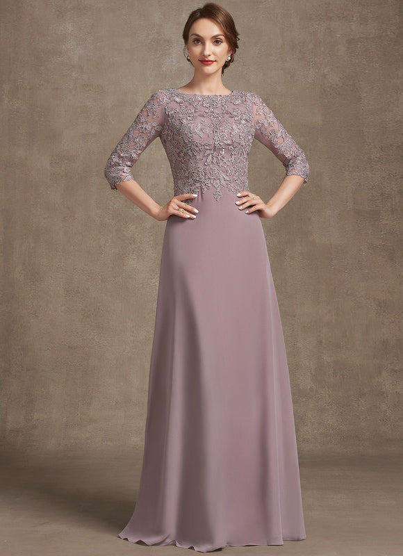 Robe Trapèze Élegante Lavande - gallery 5