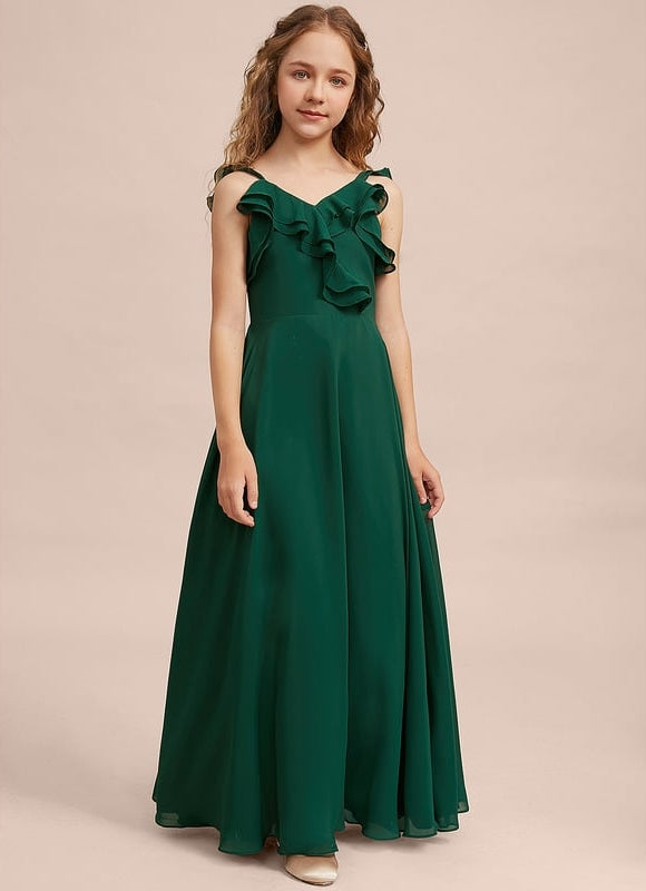 Robe Trapèze Vert Doux Éclat - gallery 6