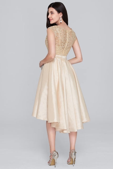Robe Trapèze Dorée Couture - gallery 3