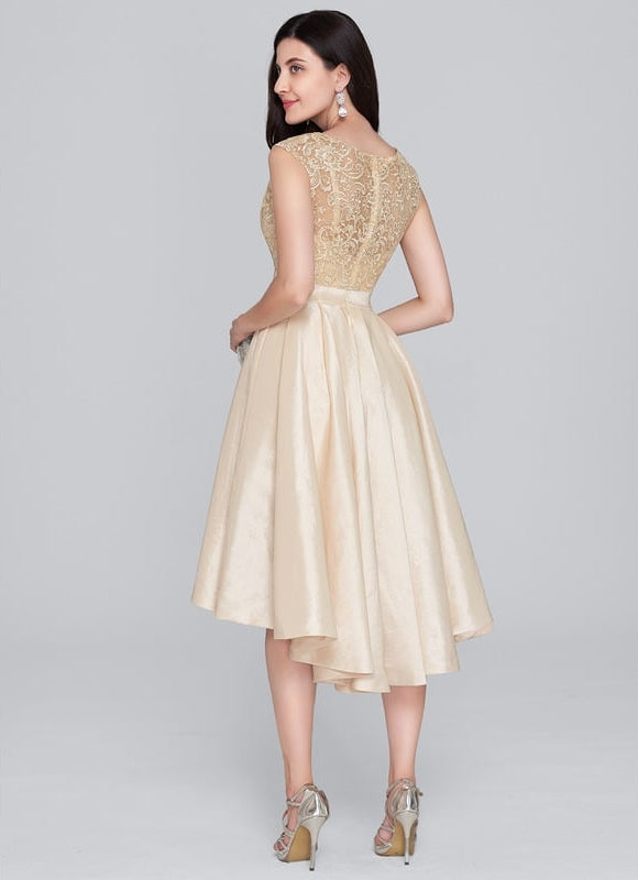 Robe Trapèze Dorée Couture - gallery 3