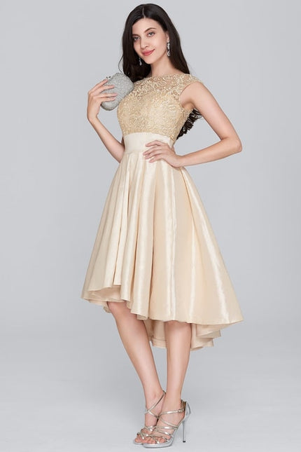 Robe Trapèze Dorée Couture - gallery 2