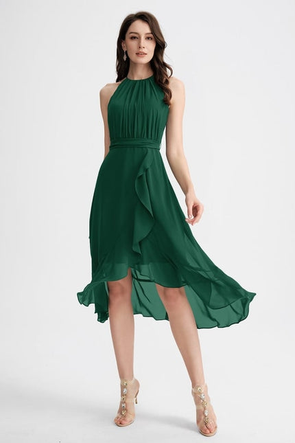 Robe Trapèze Verte Synergie