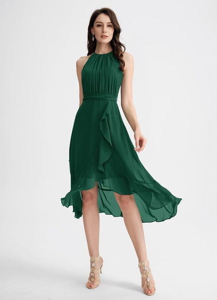 Robe Trapèze Verte Synergie