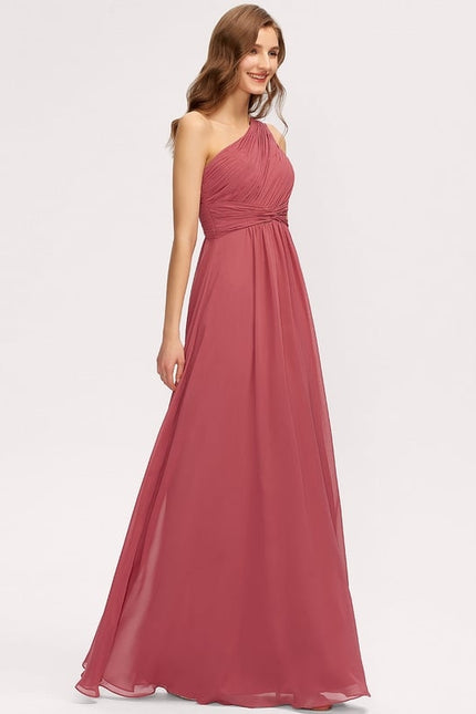 Robe Trapèze Asymétrique Beige