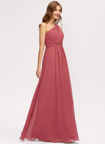 Robe Trapèze Asymétrique Beige