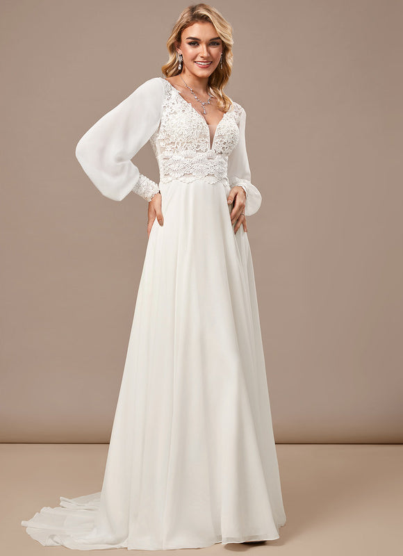 Robe Trapèze Éthérée Satinée - gallery 3