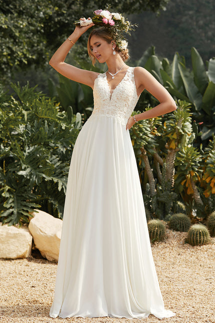 Robe Trapèze Éthérée Satinée - gallery 6
