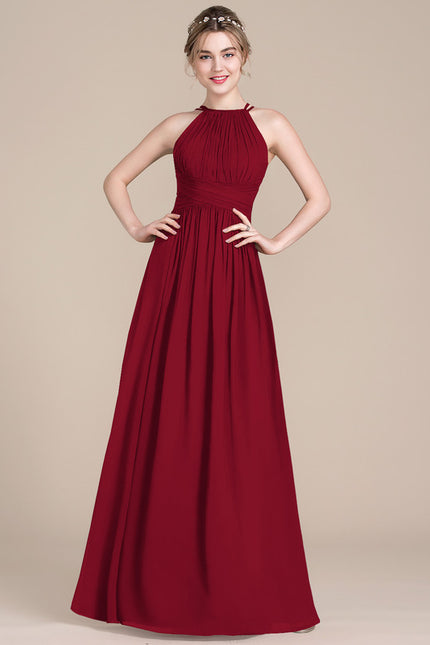 Robe Trapèze Élégance Pourpre Languide - gallery 1