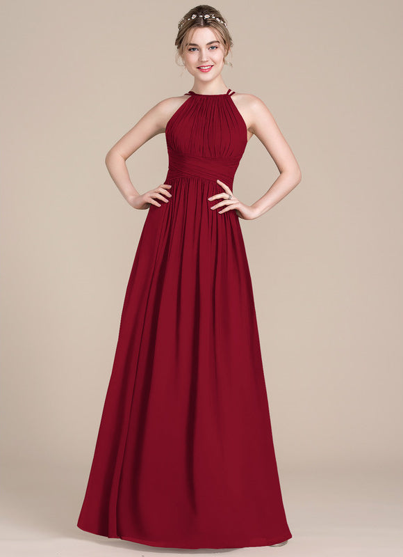 Robe Trapèze Élégance Pourpre Languide - gallery 1