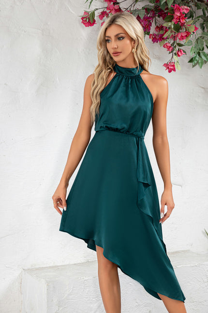 Robe Trapèze Satin Aéro