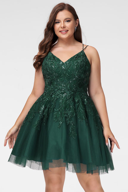Robe Trapèze Tulle Noire - gallery 5