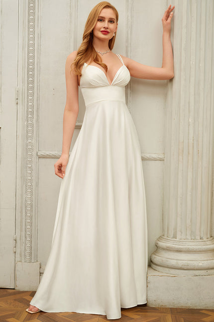 Robe Trapèze Silhouette Satinée - gallery 2