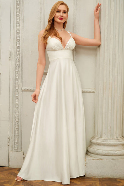 Robe Trapèze Silhouette Satinée - gallery 2