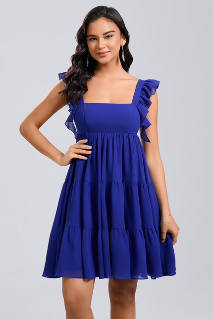 Robe Trapèze Émeraude Douce - gallery 1